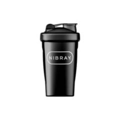 NIBRAY - Shaker Deportivo con Mezclador de Acero 400 ml Nibray