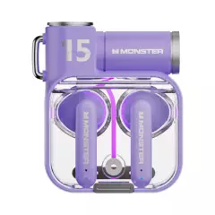MONSTER - Audífonos Bluetooth Inalámbricos Monster Xkt15 Enc Tws Color Morado