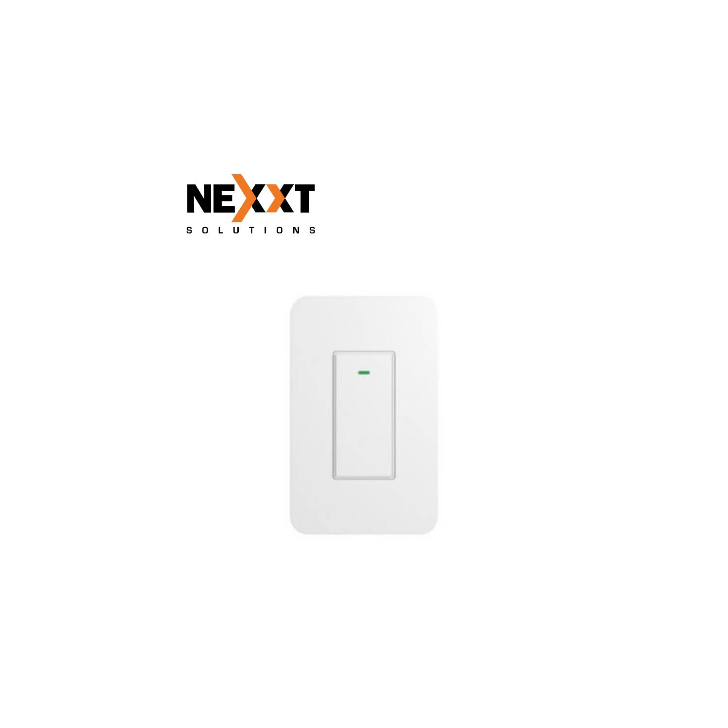 Nexxt- Interruptor de 3 circuitos inteligente con conexión Wi-Fi