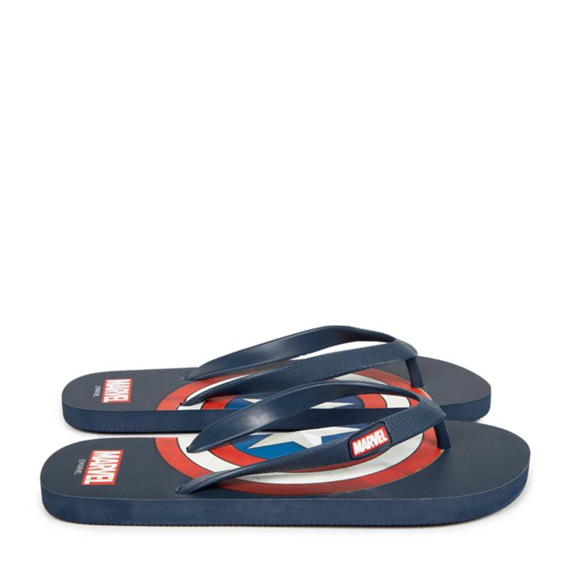 Marvel Sandalias de Capitan America para Hombre Marvel MARVEL