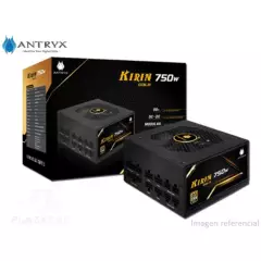 ANTRYX - FUENTE DE PODER ANTRYX 750W KIRIN GOLD 80PLUS GOLD MODULAR P/N:GPX750S