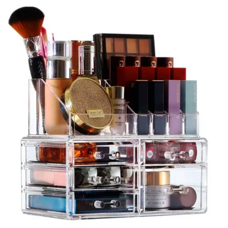 specialgifts09 - Organizador Deluxe Es un organizador de maquillaje, alta  capacidad y cuenta com espacios para los labiales y dos cajones grandes y  dos pequeños. #organizador #maquillaje #orden #buenaenergia