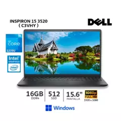 DELL - Laptop Dell Inspiron 3520 Intel Core i5 1235U/ 16Gb Ram/ 512Gb SSD/ 15.6” FHD IPS (C3VHY)