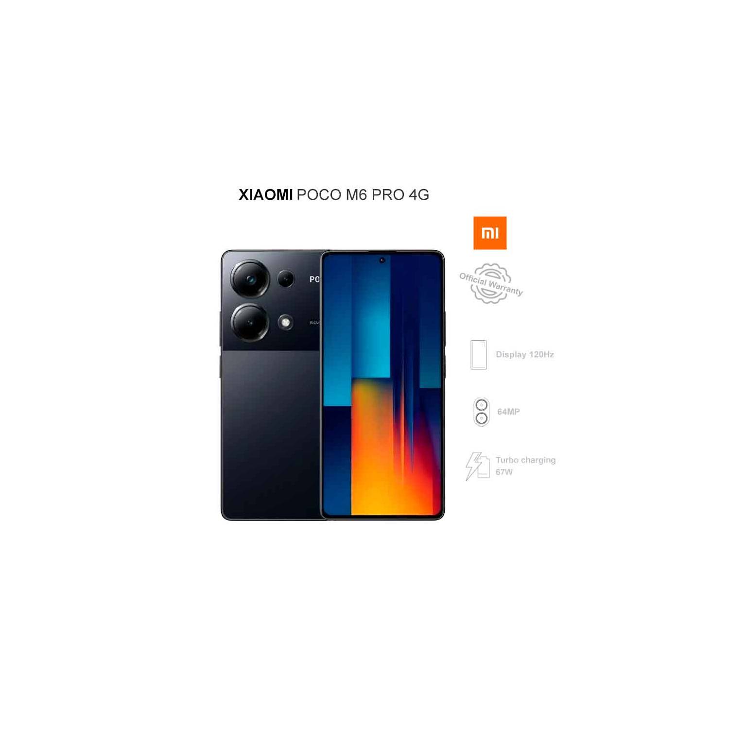 Celular Xiaomi Poco M6 Pro 512GB 12GB Black DS — ZonaTecno