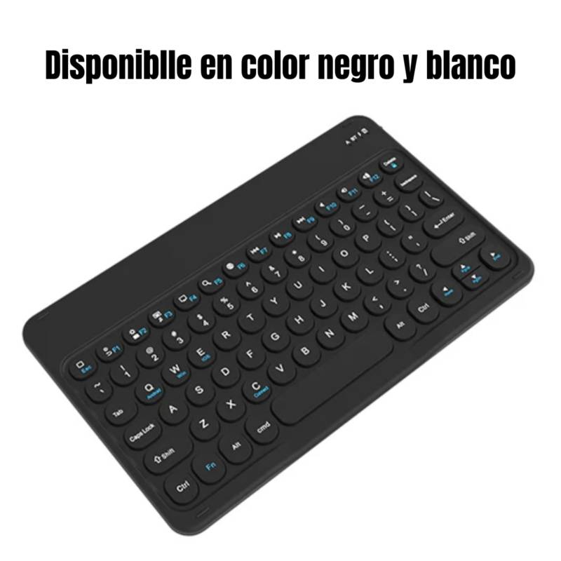 Mini Teclado Inalambrico Ultra Delgado Bluetooth 3.0 Touchpad Tablet  DN-H032 Blanco