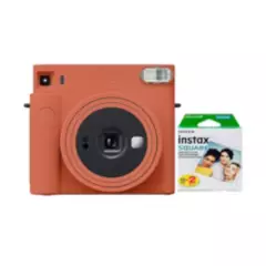 FUJIFILM - Camara Fujifilm Instax Square SQ1 Terracota  +Pack Pelicula Square x20