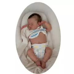GENERICO - Muñeca - Muñeca reborn - bebé dormido - 50CM