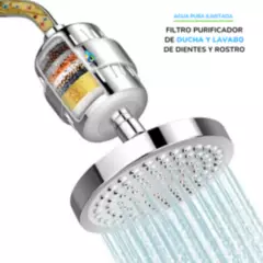 WATERLIFE - Filtro para Ducha y Lavabo + REPUESTO GRATIS