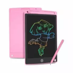 GENERICO - Tablet Magica para Niños y Niñas Pizarra de Dibujos 9P Rosa