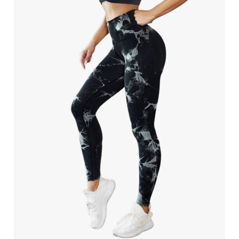 Licra Leggings Saca Pompis Modeladoras Push Up Gluteos Azul