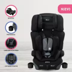 EBABY - Silla de Auto para Bebé «TATU» Black