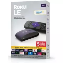 ROKU - Roku Express LE - Streaming Media Player - No chromecast - Blanco