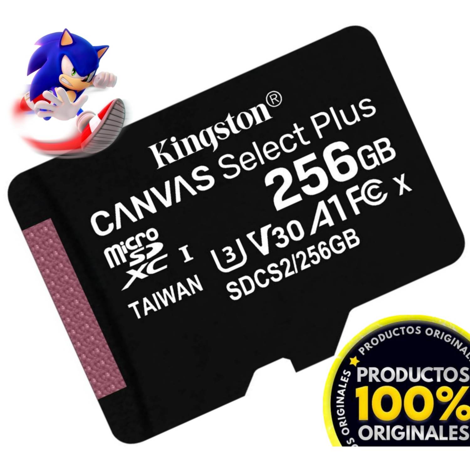 Memoria Micro SD Kingston 256GB Clase 10