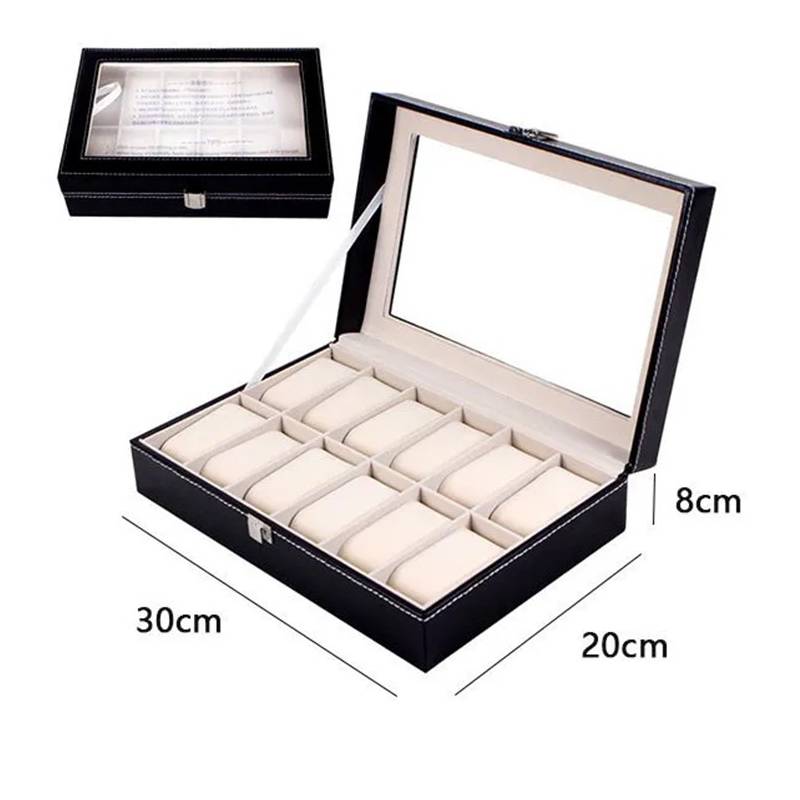 Porta Relojes 20 Unidades Caja De Lujo para Hombre Mujer ⌚💎 – INOOBE