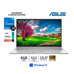 ASUS - Laptop Asus Vivobook X1504ZA-NJ278W CI5 1235U 8Gb Ram 512Gb SSD 156” FHD W11