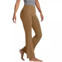 ZIMRAHYG - Pantalones de fitness de piernas anchas elásticas femeninas