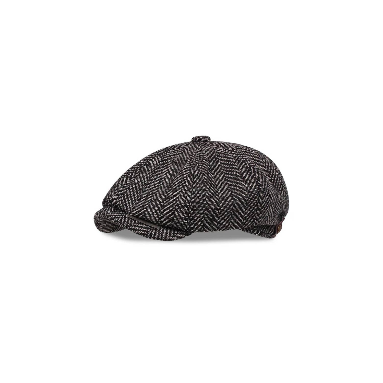 Beck Jaspeado Gris Oscuro - Talla XL - Boina Gorra Hombre –