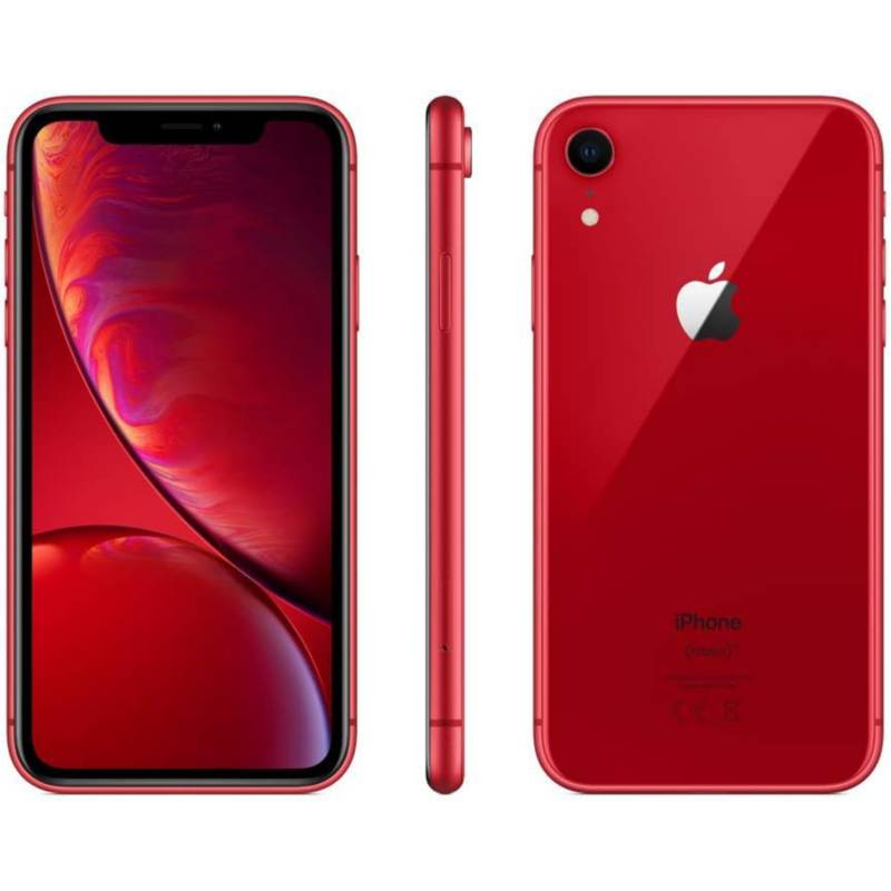 APPLE - Apple iPhone XR 64GB Rojo - Reacondicionado A2105