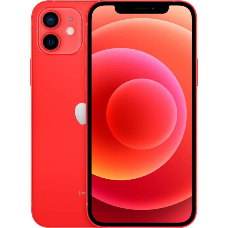 APPLE - Apple iPhone 12 128GB Rojo - Reacondicionado (A2172)