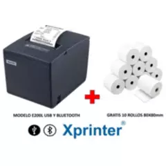 XPRINTER - Impresora ticketera termica 80mm USB BLUETOOTH XPRINTER