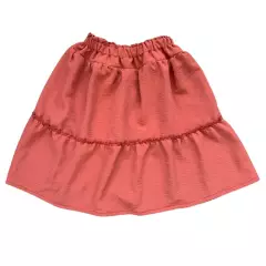 RED CARROT - Falda midi color ladrillo