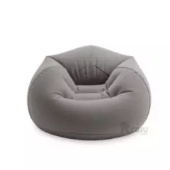 GENERICO - Sofa Puff Comodo de Color Plomo