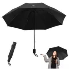 KELLER - Paraguas Plegable con Protección UV Sombrilla Manual NG K03