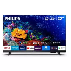 PHILIPS - Televisor Smart 32 Philips Google TV 32PHD6918 HD Wifi - Negro