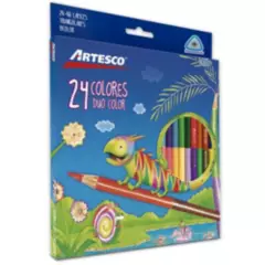 ARTESCO - Colores TriangLargos Bicolor-Dúo Color 2448
