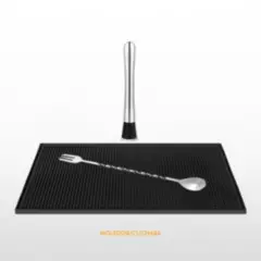IMPORTADO - Alfombra de Bar & Café-Bar Mat de 45 x 30 cm + Obsequio