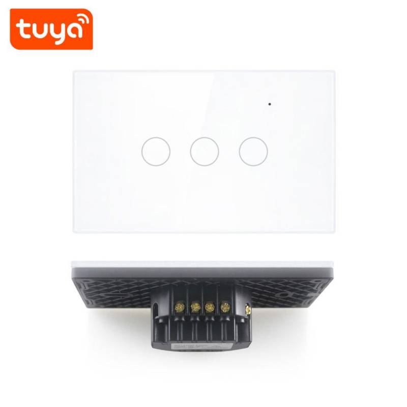 Interruptor Tactil Blanco Wifi Inteligente TUYA 1 Canal +