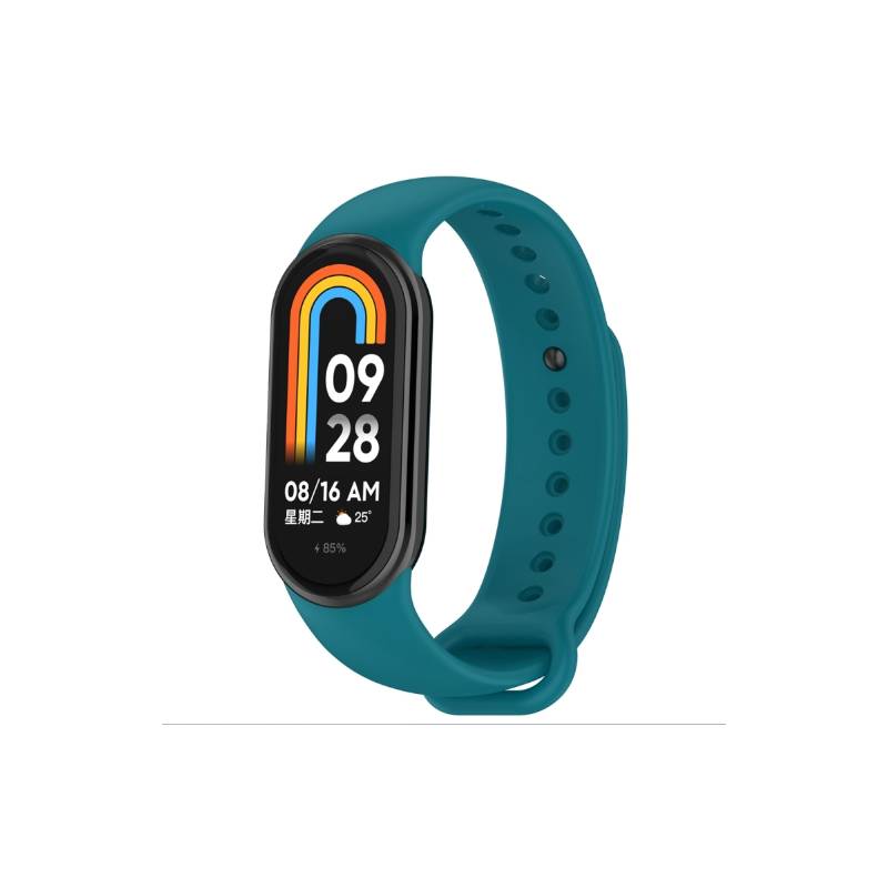 Correa Compatible con Xiaomi Mi Band 8 Lila GENERICO