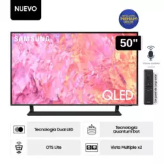 SAMSUNG - Televisor Samsung Smart TV 50 QLED 4K QN50Q65CAGXPE