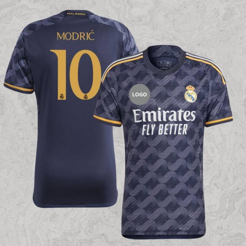 Camiseta Real Madrid 2da Equipacion 20232024 Jugador Moddric GENERICO