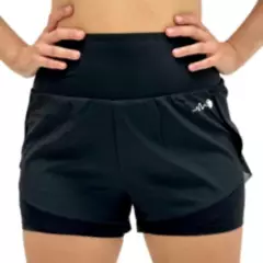WORKOUT - Short corto mujer - Short con licra - Ropa mujer - Workout