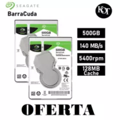 SEAGATE - OFERTA  2 DISCO DURO SEAGATE 500GB ST500LM030 25 PARA NOTEBOOK O PC