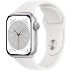 APPLE - Apple Watch Series 8 41mm GPS Aluminium Silver S/M - A2770