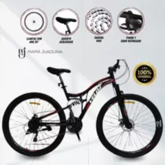 IMPORTADO - Bicicleta Deportiva Aro 26 «ASCENT» Red