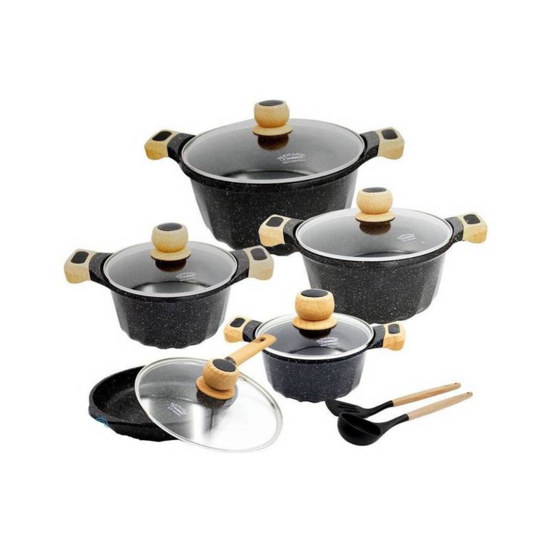 Set de Ollas Valeska Roca Volcanica 11 Pc - ECOMARKPERU