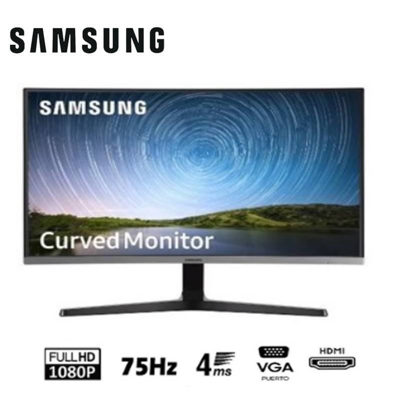 SAMSUNG - Samsung Monitor Led De 32\" Lc32r500fhlxpe Curvo"