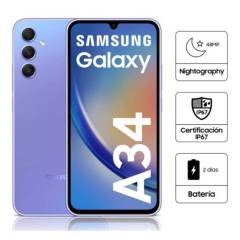 SAMSUNG - Samsung Galaxy A34 5g 128gb 6gb Awesome Graphite