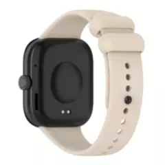 GENERICO - Correa Silicona para Xiaomi Redmi Smart Watch 4 - Beige