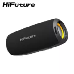 HIFUTURE - HiFuture Gravity Negro Parlante Bluetooth TWS Iluminación RGB 8 Horas