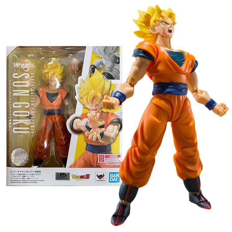 S. H. Figuarts Goku Super Saiyan Fullpower Bandai em Promoção na Americanas