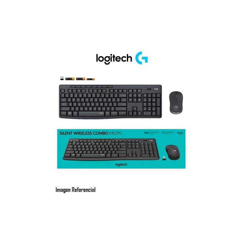 Comprar Logitech MK295 Silent Wireless Combo Teclado y ratón 920