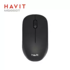 HAVIT - Mouse Inalámbrico HAVIT MS66GT de 24GHz y resolución de 1200DPI - BK