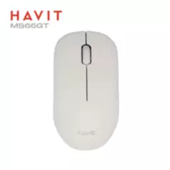 HAVIT - Mouse Inalámbrico HAVIT MS66GT de 24GHz y resolución de 1200DPI - WH