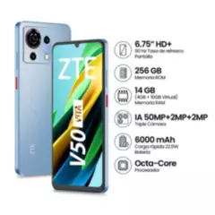 ZTE - ZTE V50 Vita 4+10 GB+256GB - BLUE