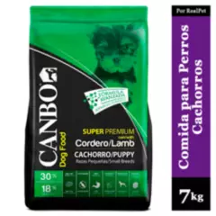 CANBO - Comida para Perros Cachorros Pequeños Canbo Cordero 7 kg