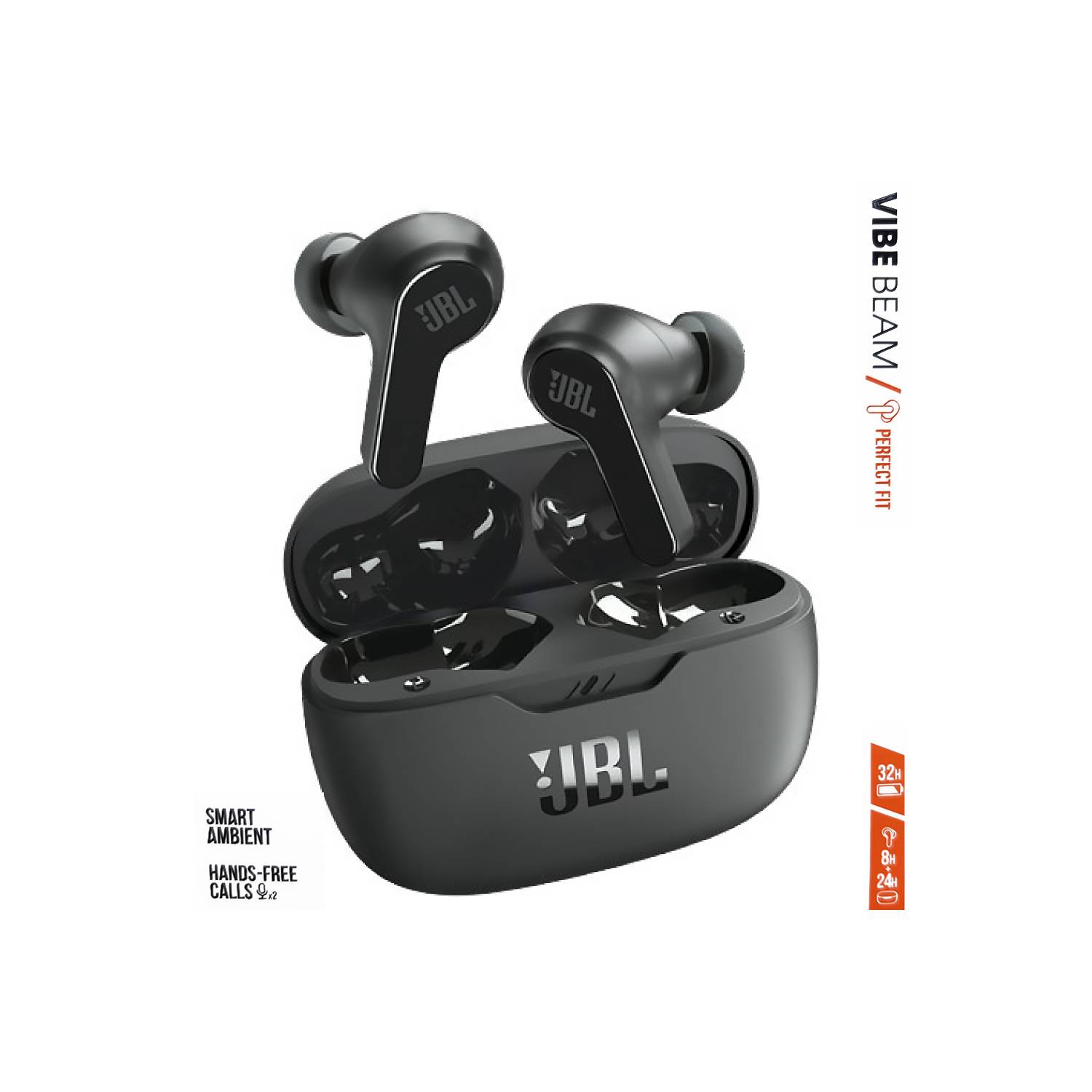 Audifonos inalambricos JBL VIBE BEAM, 8mm, Sonido JBL Deep Bass